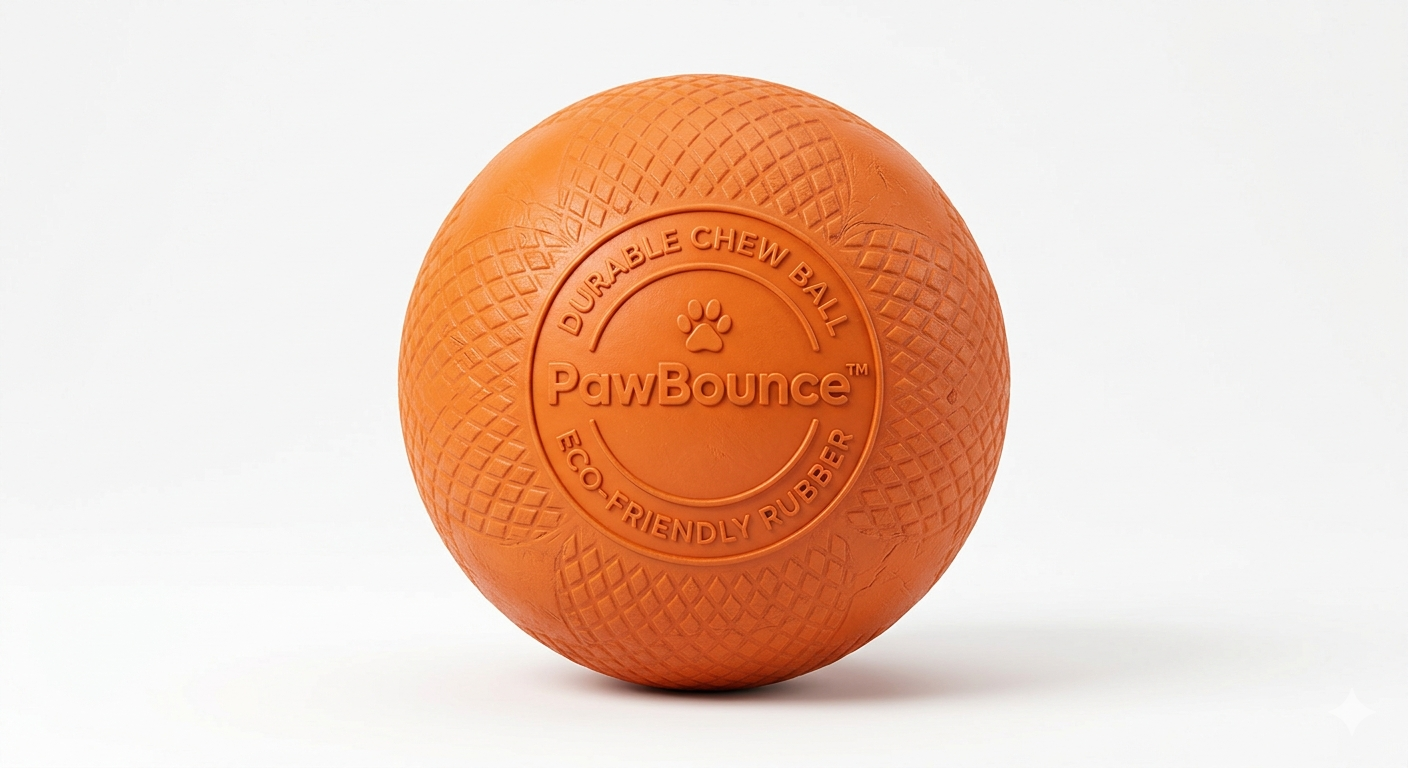 PawBounce™ Dog Chew Ball